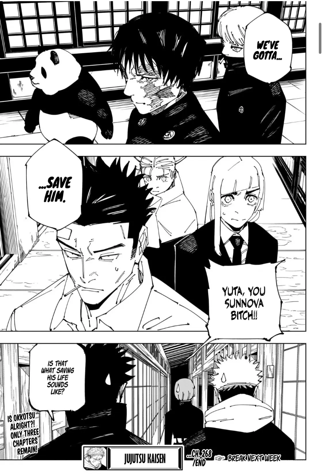 Jujutsu Kaisen (JJK) Manga Online, chapter 268, page 17