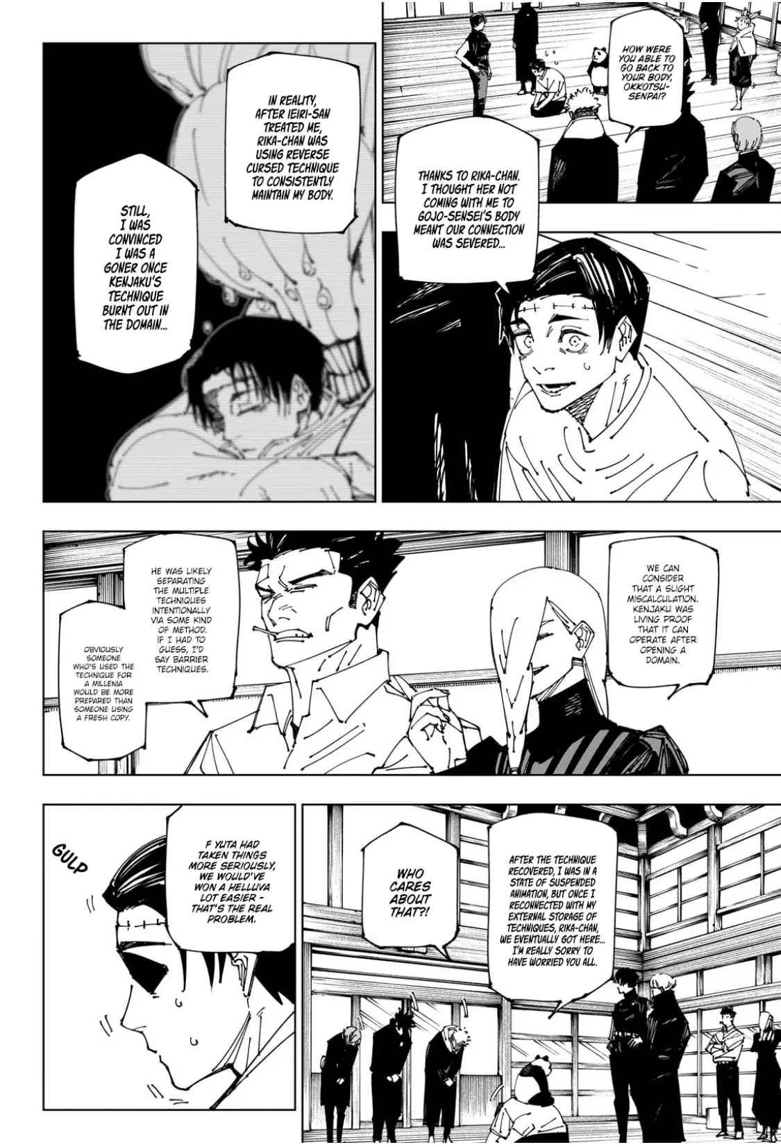Jujutsu Kaisen (JJK) Manga Online, chapter 269, page 4