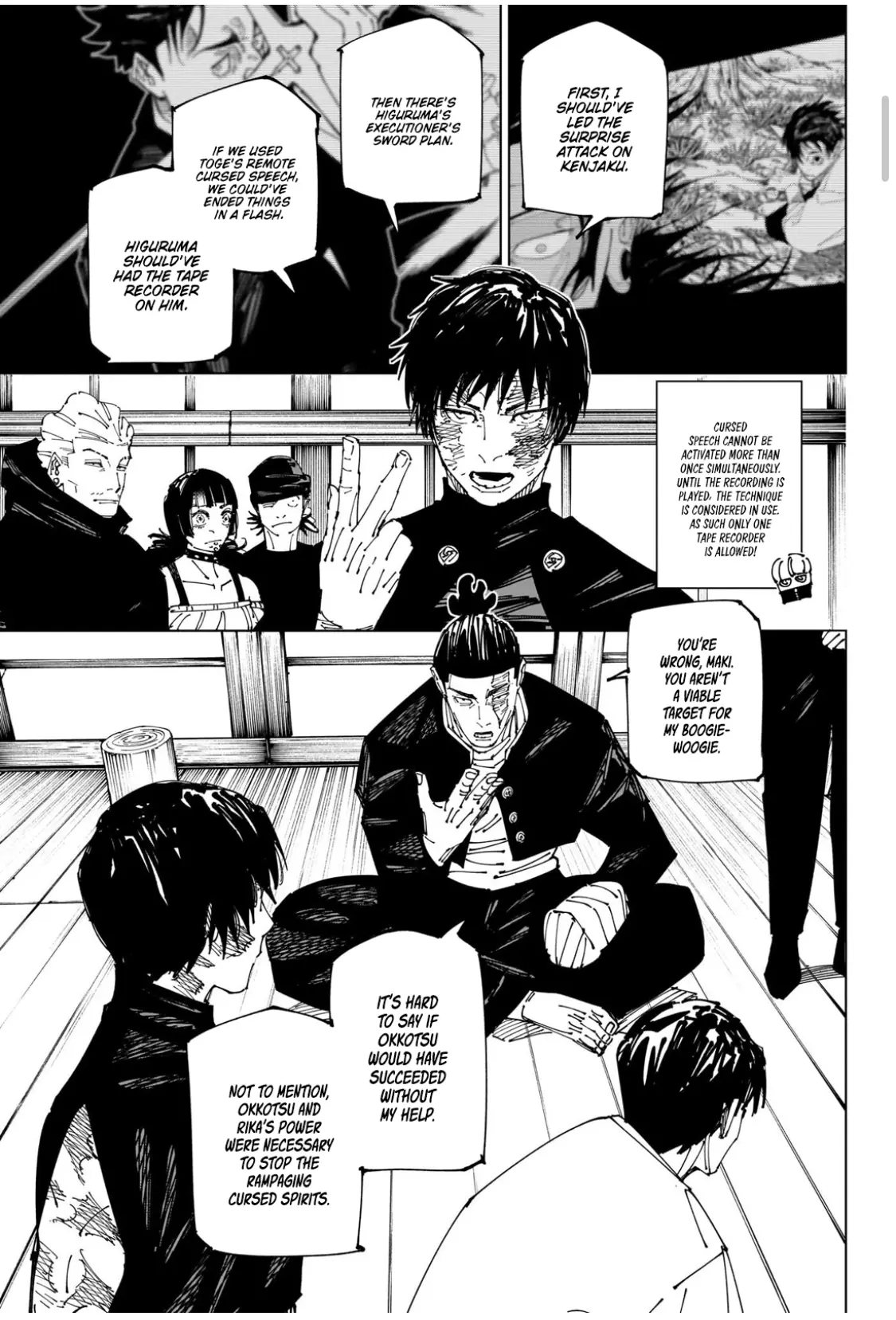 Jujutsu Kaisen (JJK) Manga Online, chapter 269, page 5