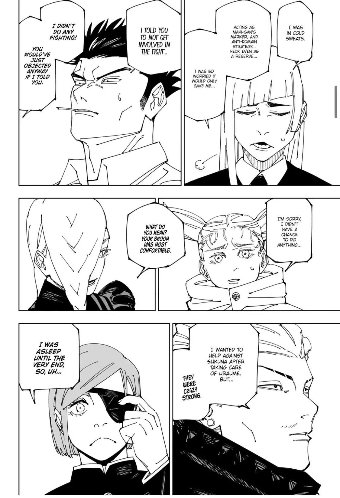 Jujutsu Kaisen (JJK) Manga Online, chapter 269, page 10