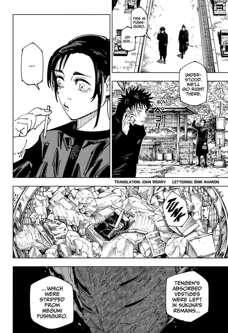 Jujutsu Kaisen (JJK) Manga Online, chapter 270, page 2