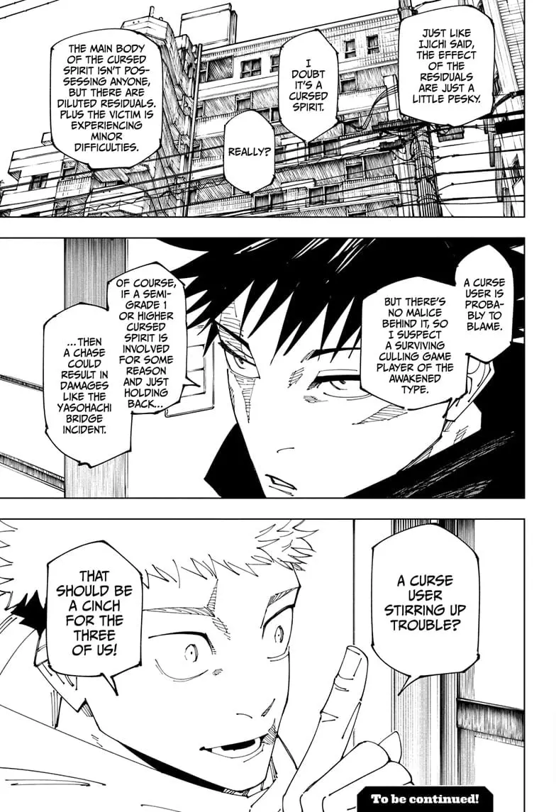 Jujutsu Kaisen (JJK) Manga Online, chapter 270, page 18