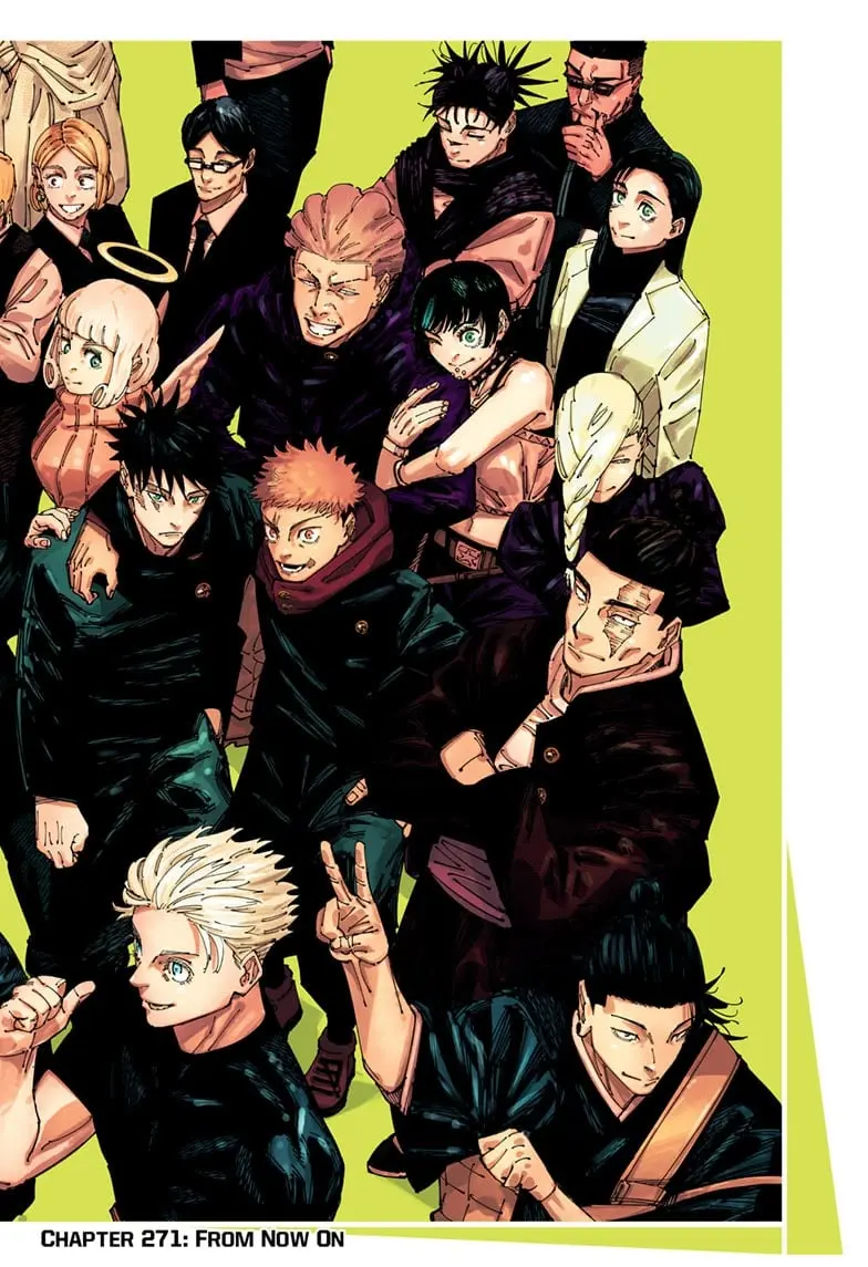 Jujutsu Kaisen (JJK) Manga Online, chapter 271 END, page 1