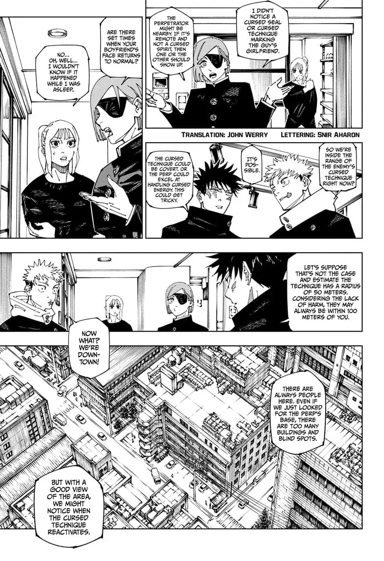 Jujutsu Kaisen (JJK) Manga Online, chapter 271 END, page 4