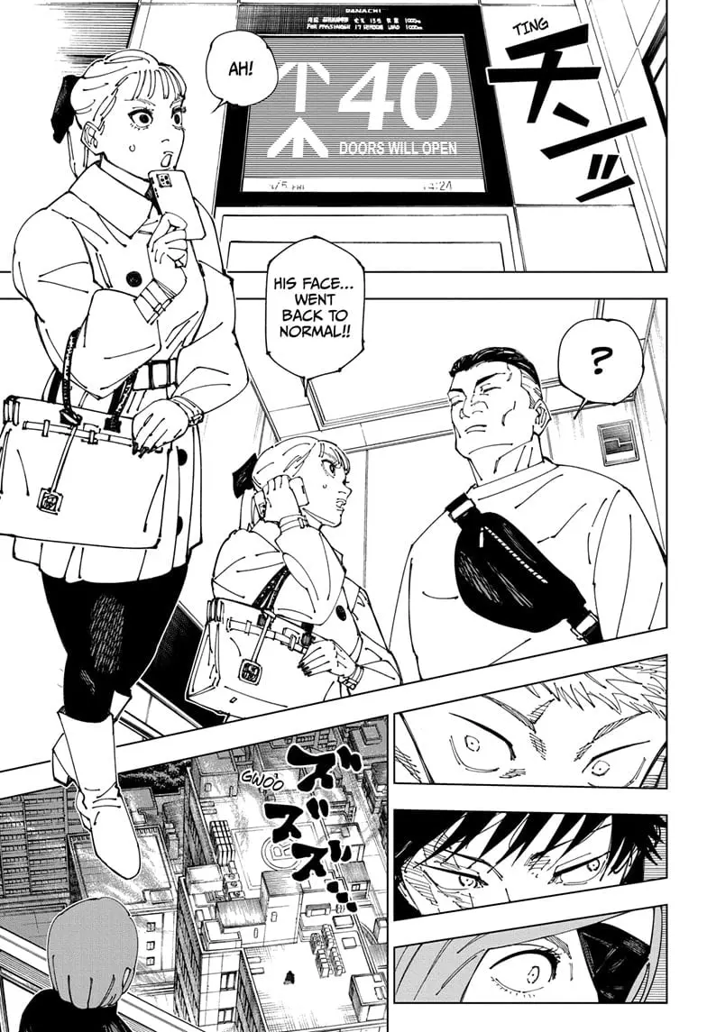 Jujutsu Kaisen (JJK) Manga Online, chapter 271 END, page 8