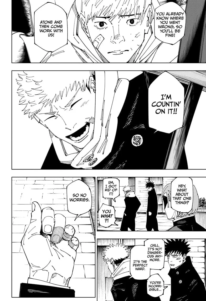 Jujutsu Kaisen (JJK) Manga Online, chapter 271 END, page 17