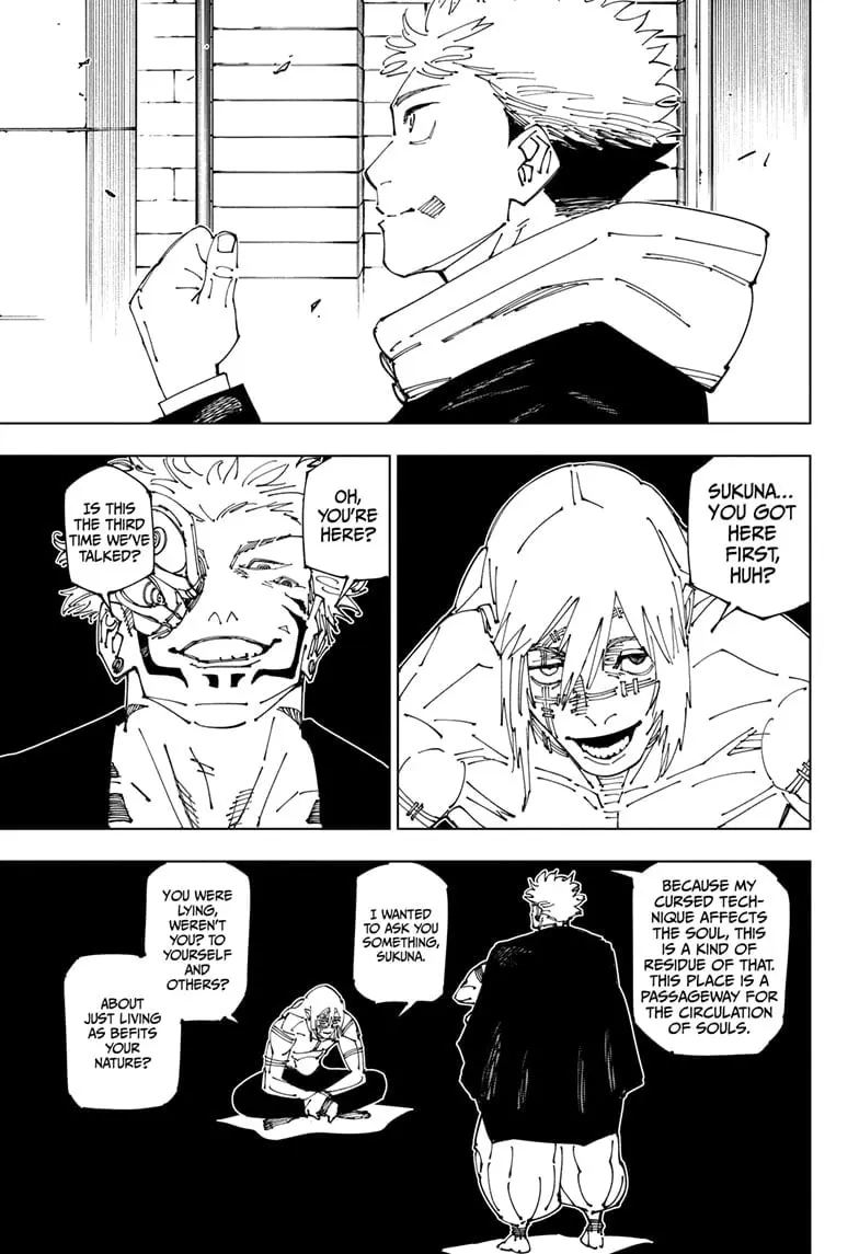 Jujutsu Kaisen (JJK) Manga Online, chapter 271 END, page 18