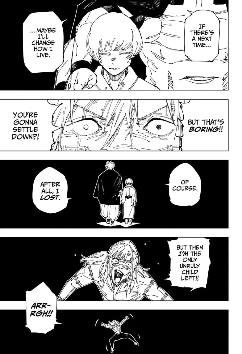 Jujutsu Kaisen (JJK) Manga Online, chapter 271 END, page 20