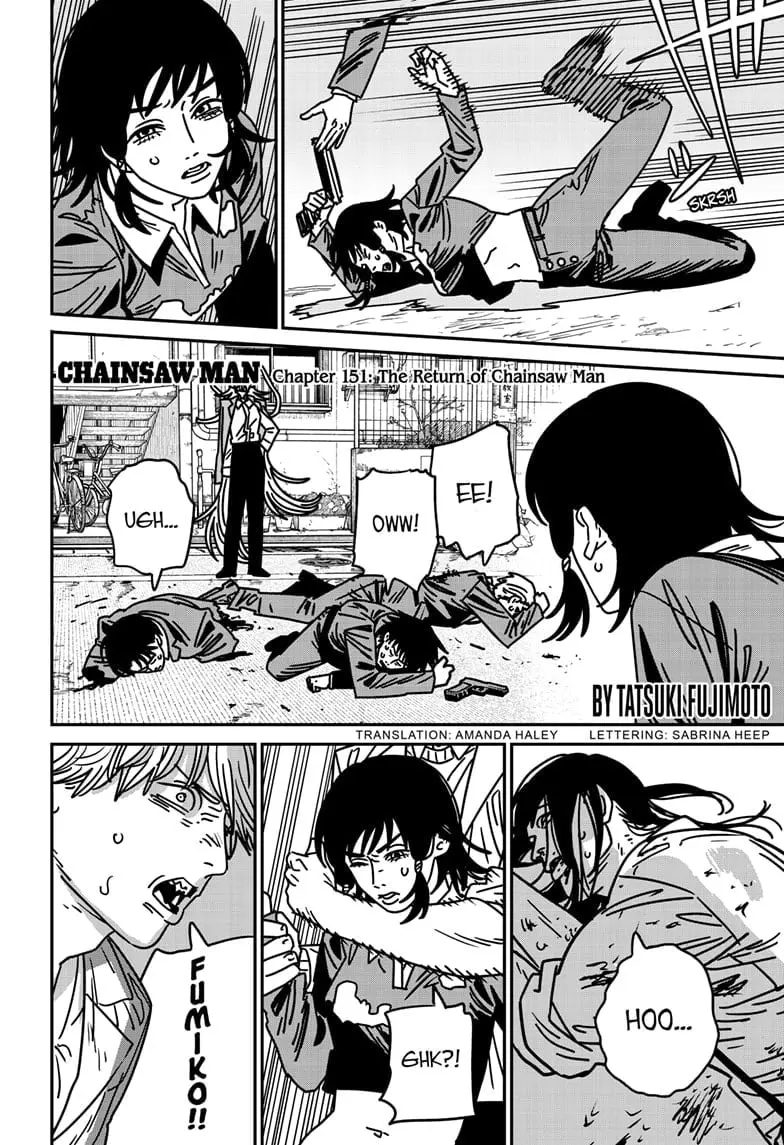 Chainsaw Man Manga, chapter 151, page 1