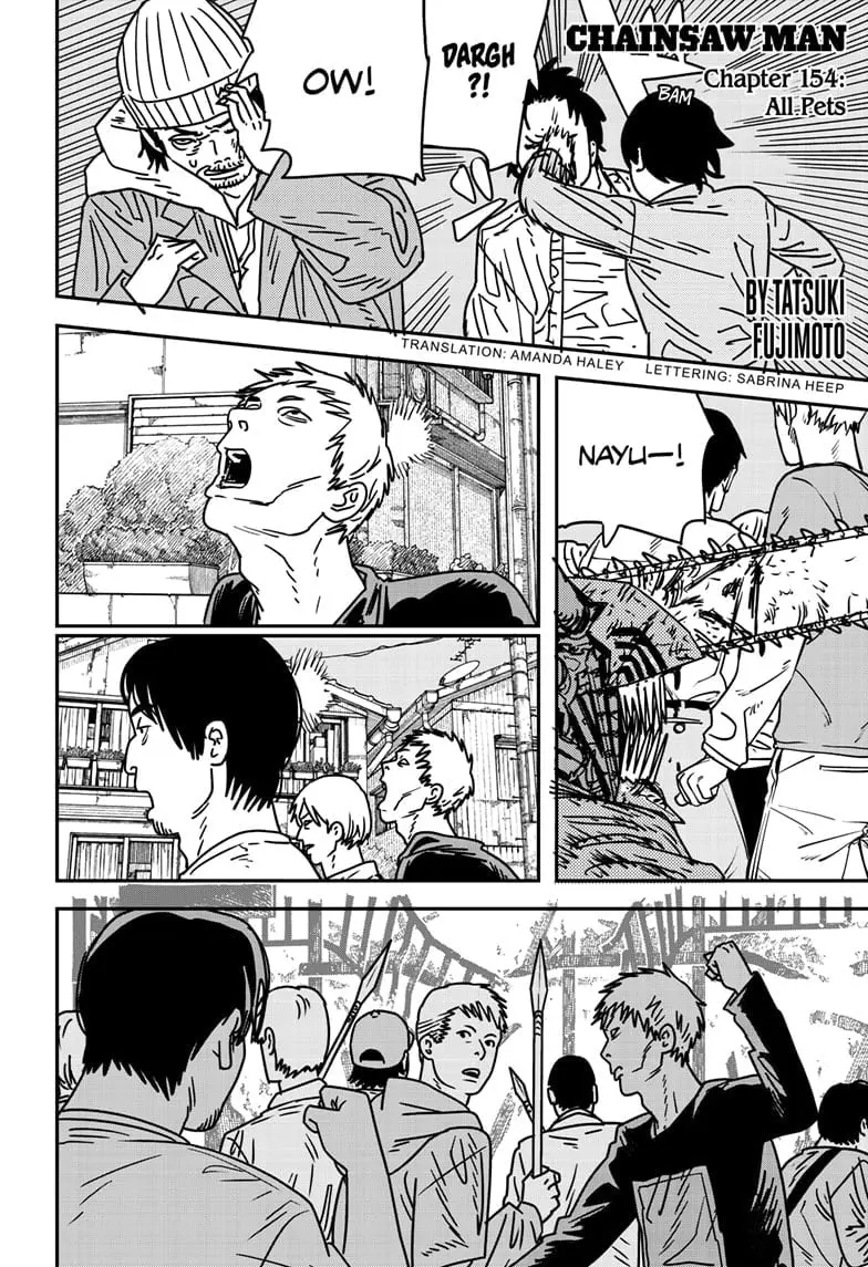 Chainsaw Man Manga, chapter 154, page 1