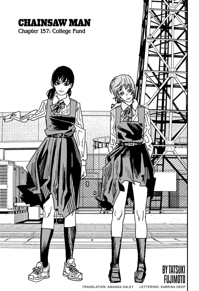 Chainsaw Man Manga, chapter 157, page 1