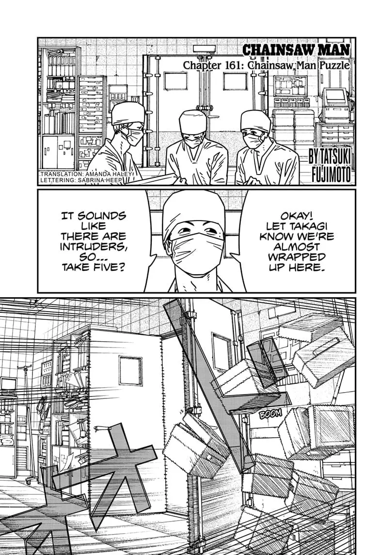 Chainsaw Man Manga, chapter 161, page 1