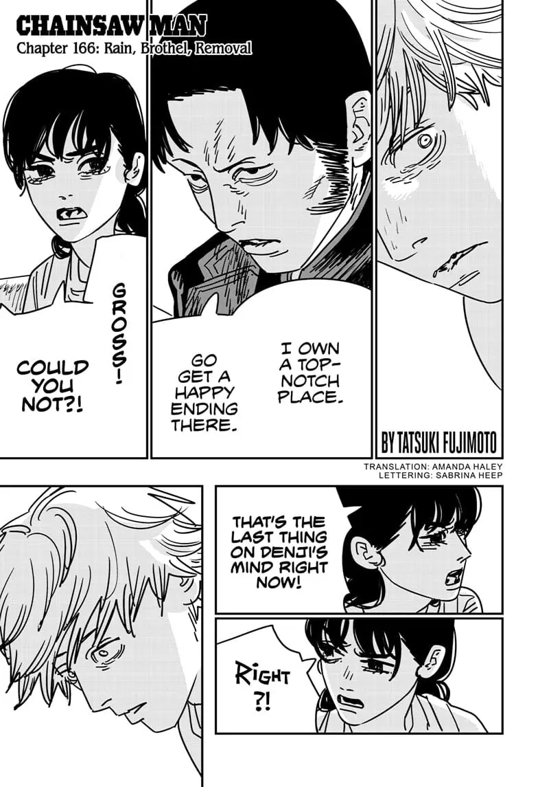Chainsaw Man Manga, chapter 166, page 1