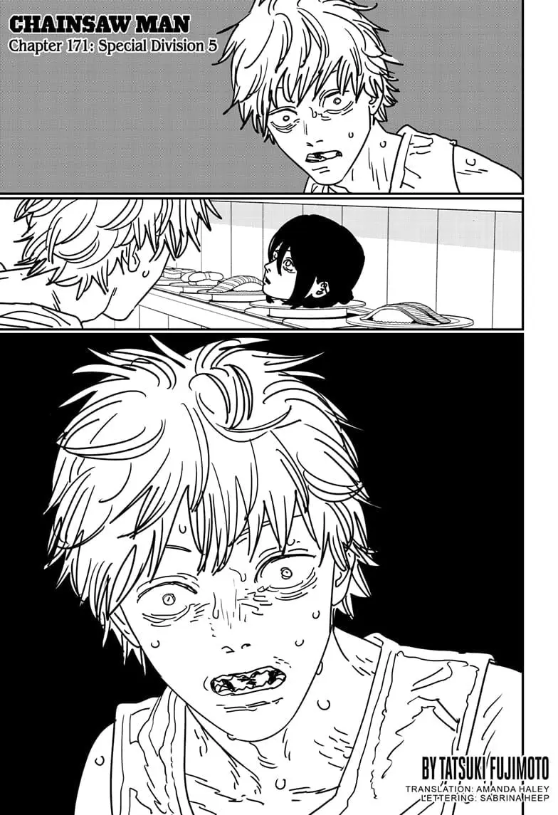 Chainsaw Man Manga, chapter 171, page 1