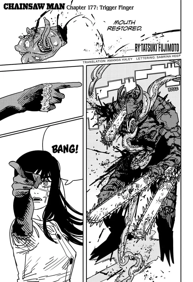 Chainsaw Man Manga, chapter 177, page 1