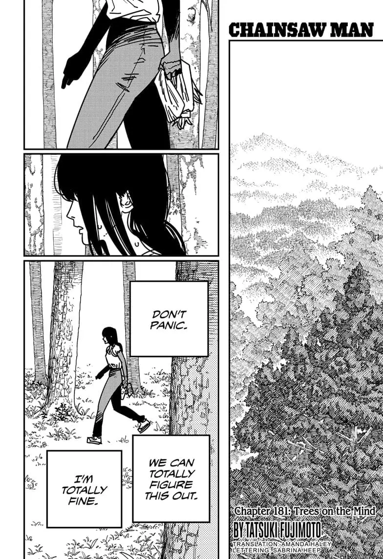 Chainsaw Man Manga, chapter 181, page 1