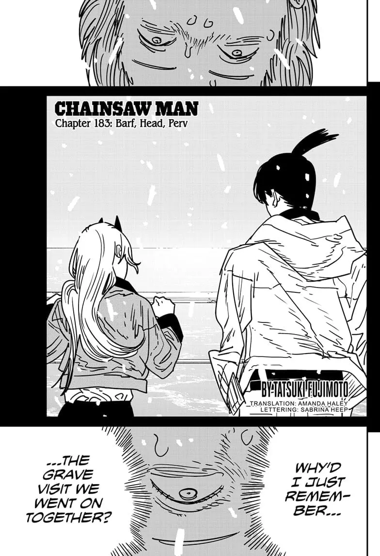 Chainsaw Man Manga, chapter 183, page 1