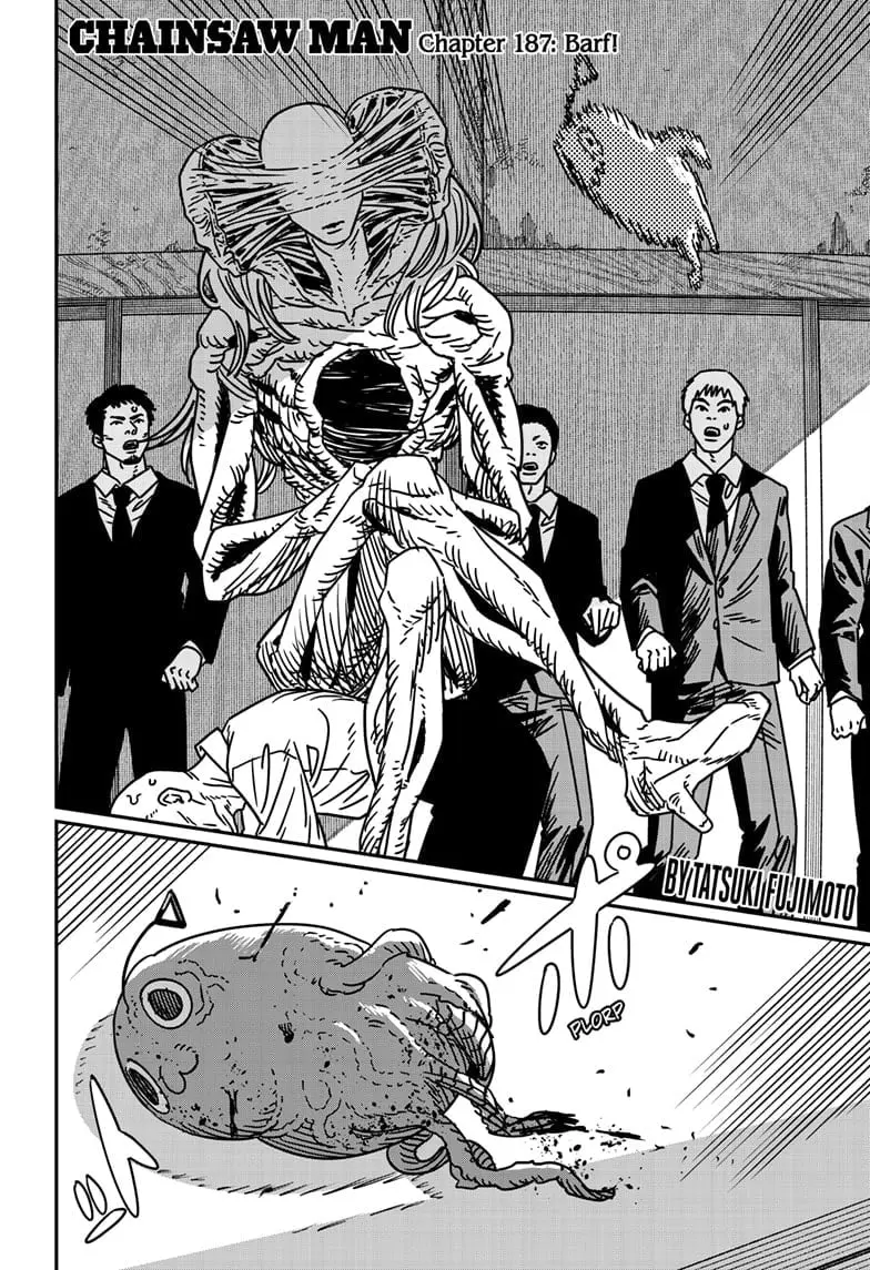 Chainsaw Man Manga, chapter 187, page 1