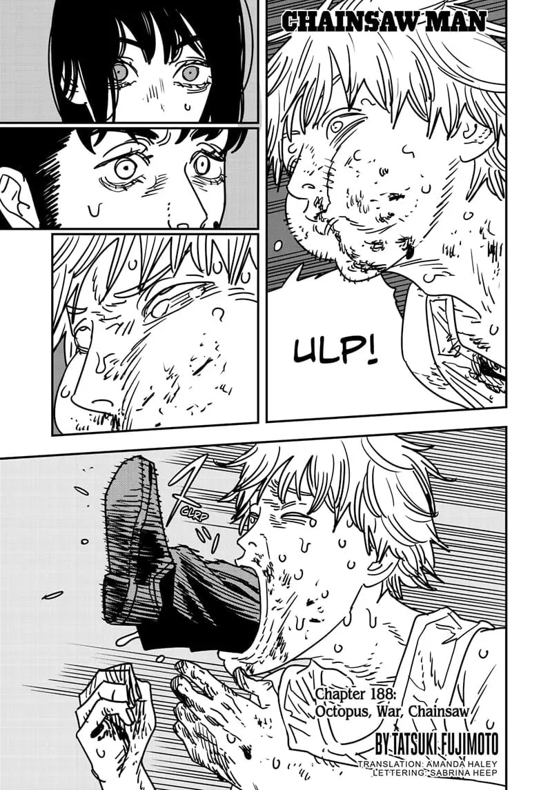 Chainsaw Man Manga, chapter 188, page 1