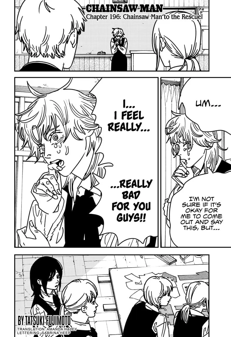 Chainsaw Man Manga, chapter 196, page 1