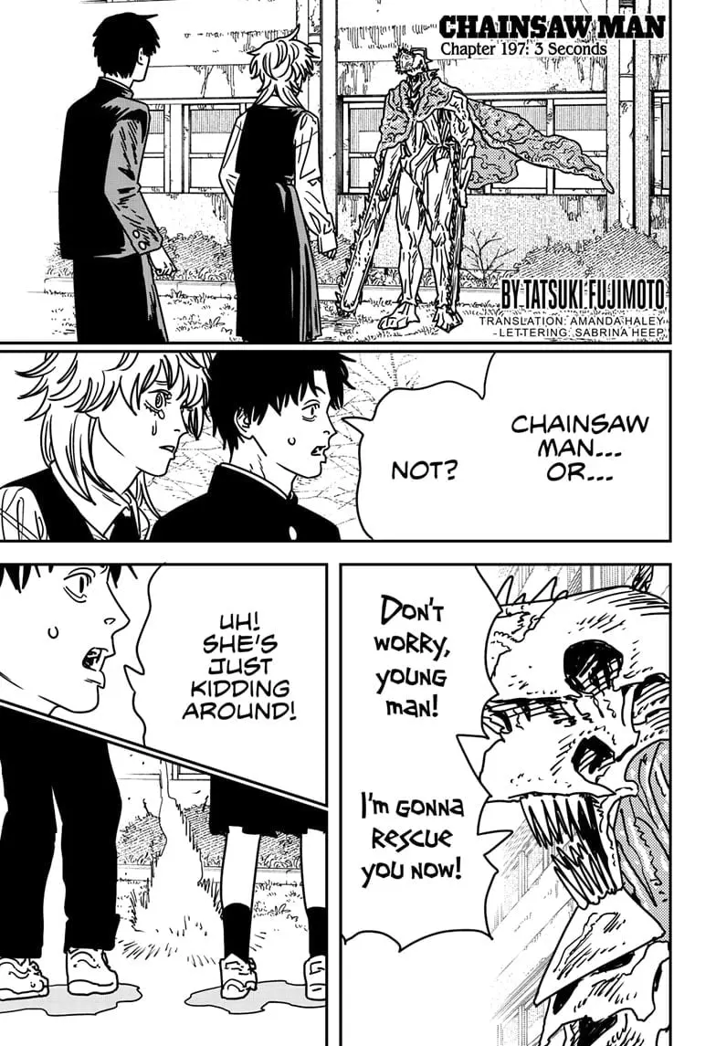 Chainsaw Man Manga, chapter 197, page 1