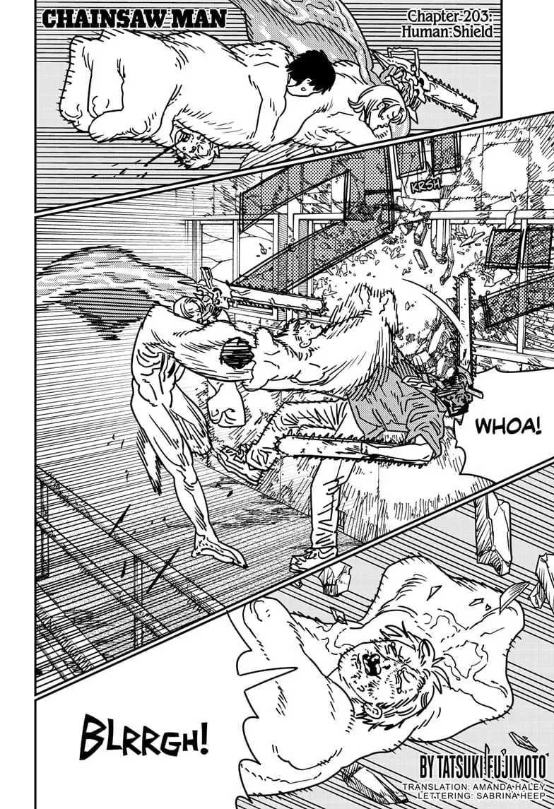 Chainsaw Man Manga, chapter 203, page 1