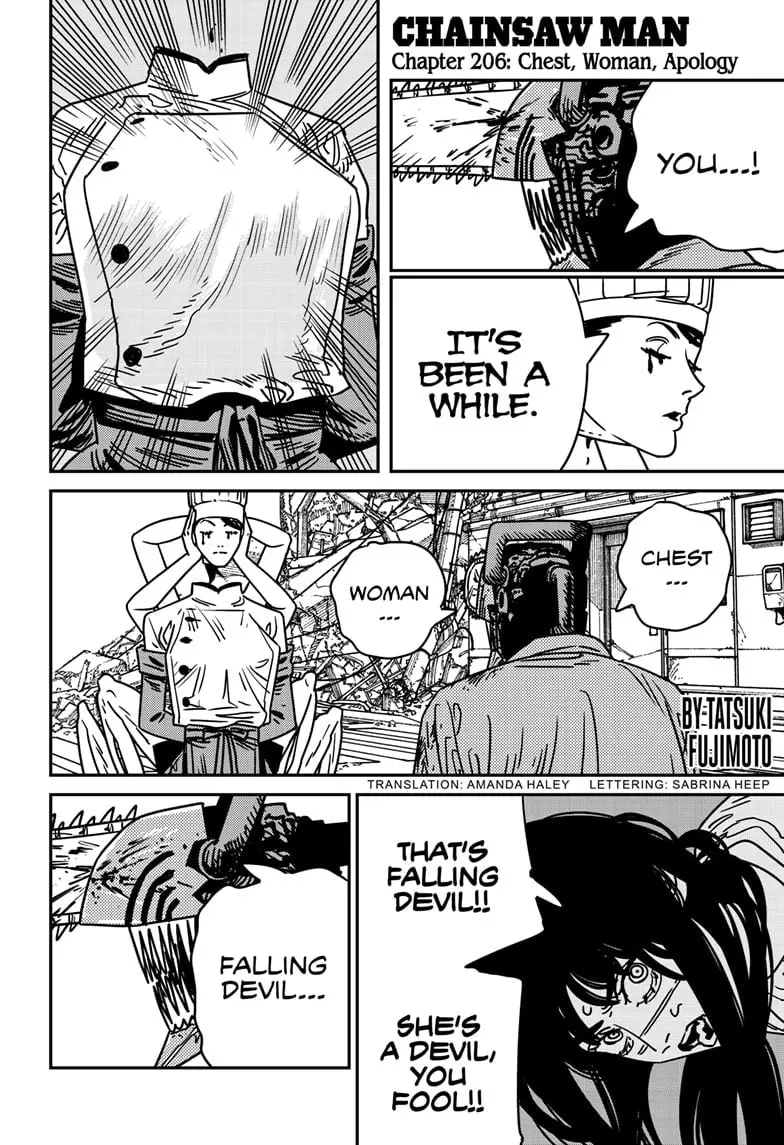Chainsaw Man Manga, chapter 206, page 1