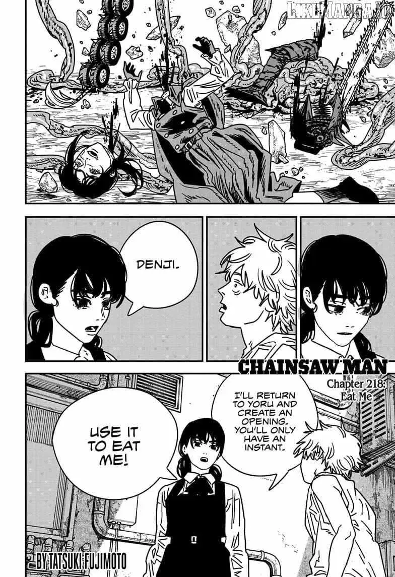 Chainsaw Man Manga, chapter 218, page 1