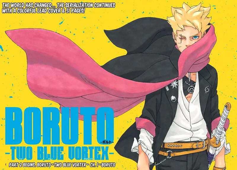 Boruto Two Blue Vortex Manga, chapter Array, page 1