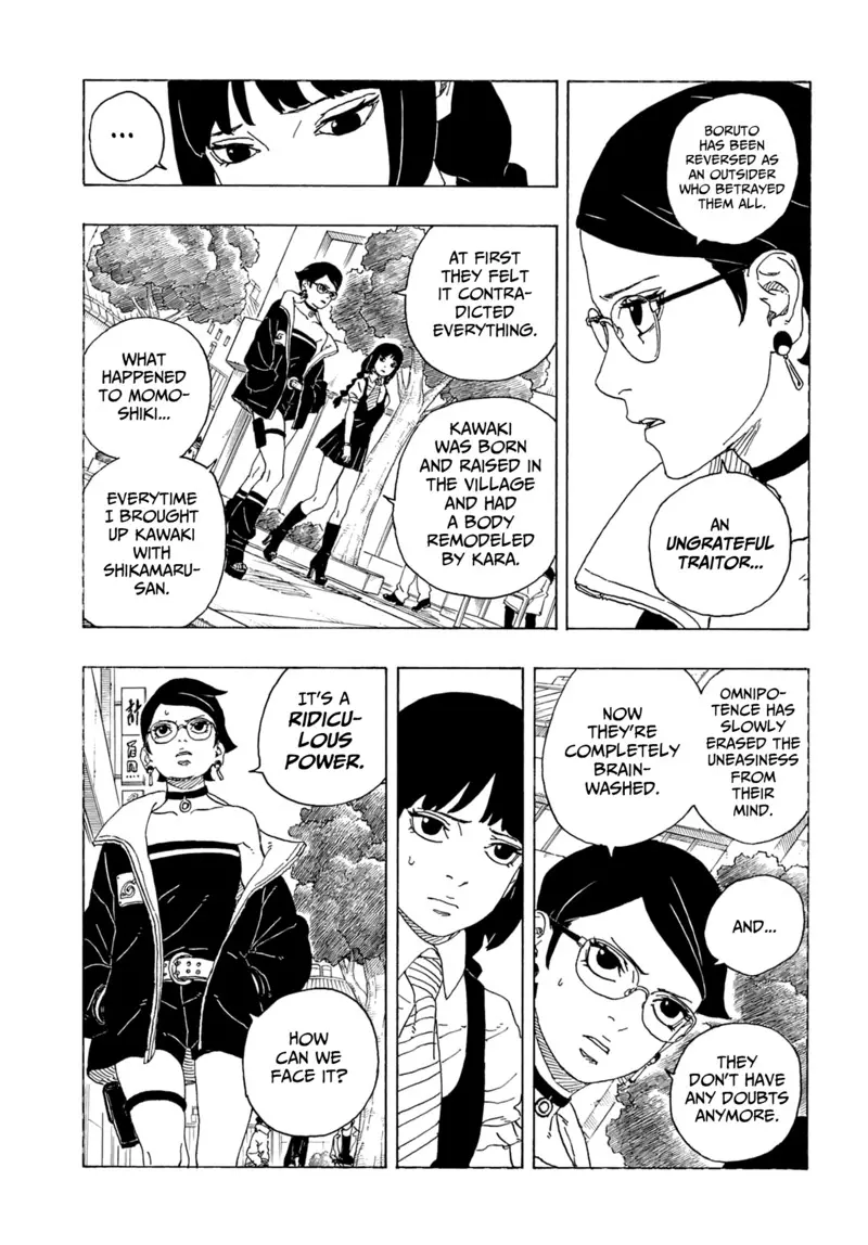 Boruto Two Blue Vortex Manga, chapter Array, page 11