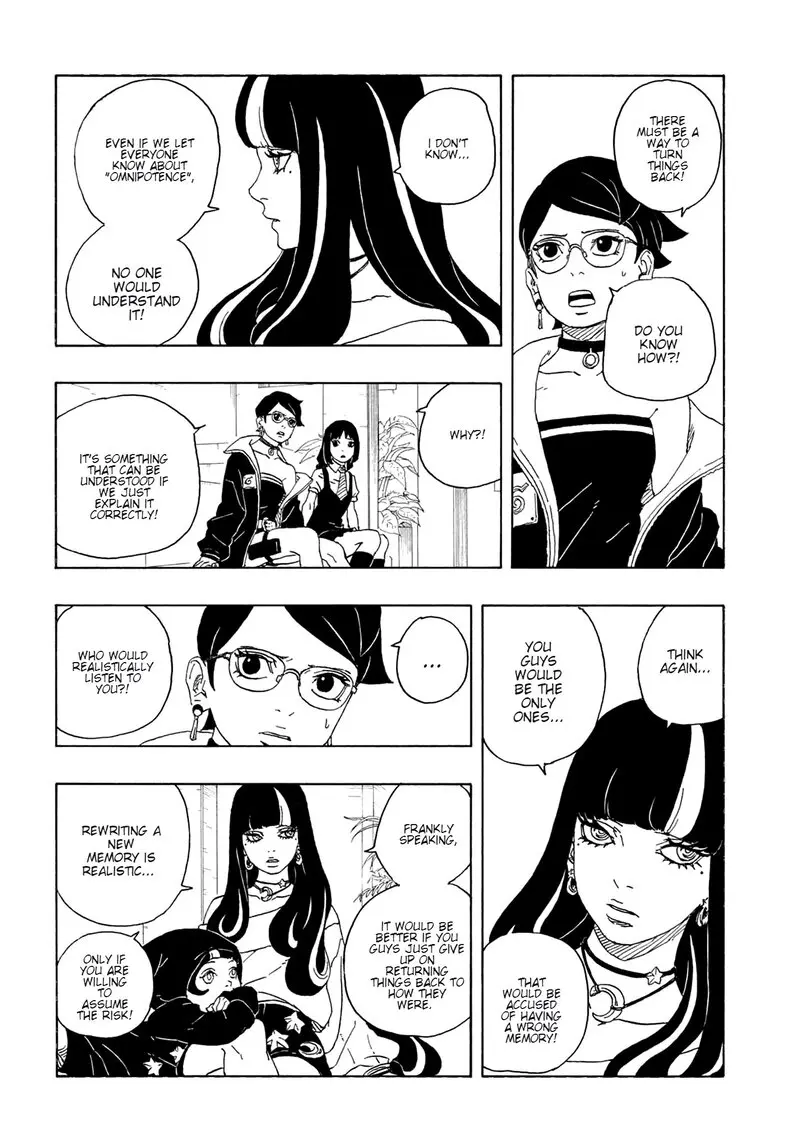 Boruto Two Blue Vortex Manga, chapter Array, page 14