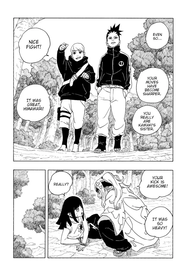 Boruto Two Blue Vortex Manga, chapter Array, page 28