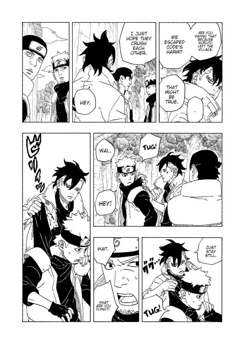 Boruto Two Blue Vortex Manga, chapter Array, page 33