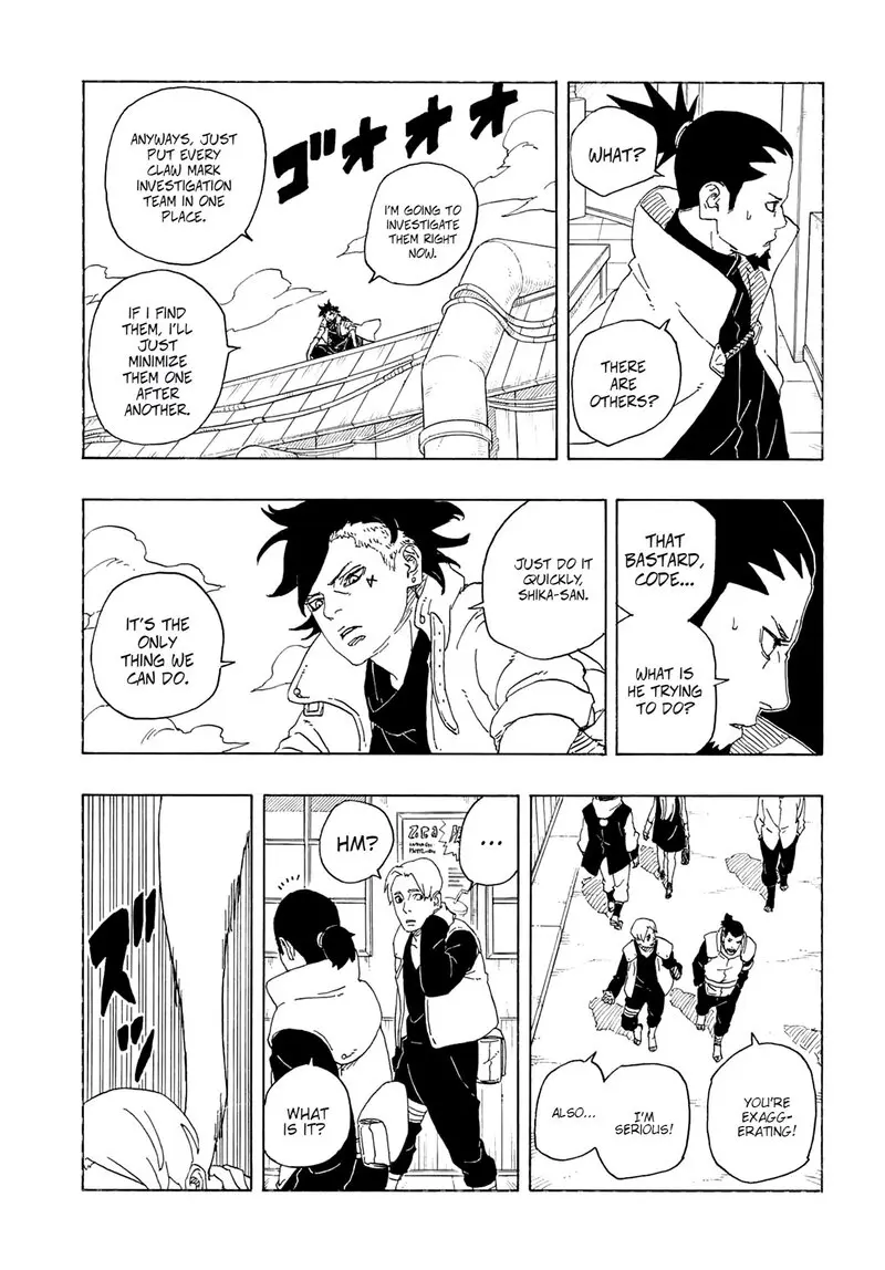 Boruto Two Blue Vortex Manga, chapter Array, page 35