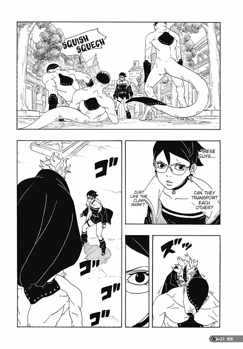 Boruto Two Blue Vortex Manga, chapter Array, page 42