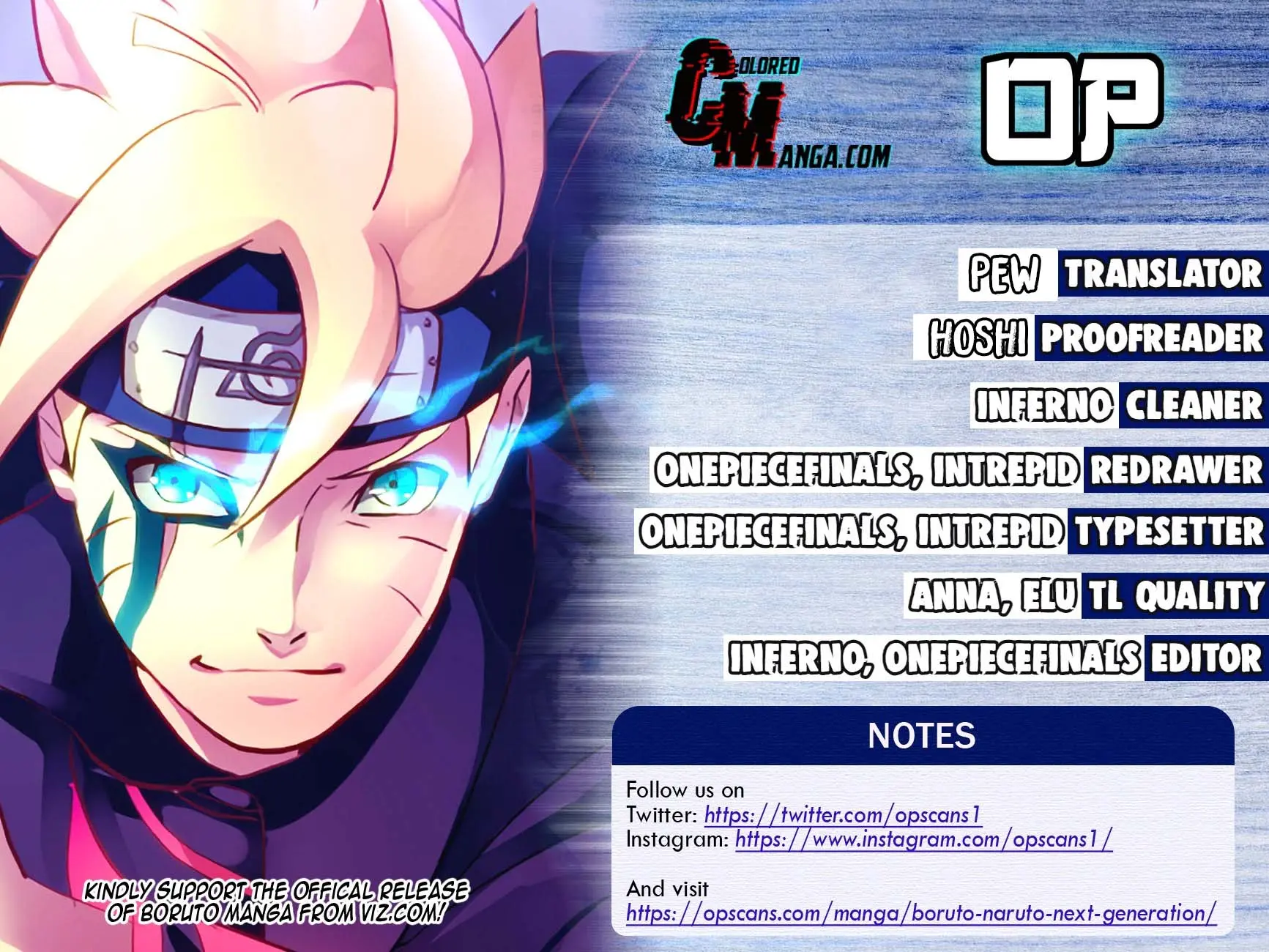Boruto Two Blue Vortex Manga, chapter 2, page 1