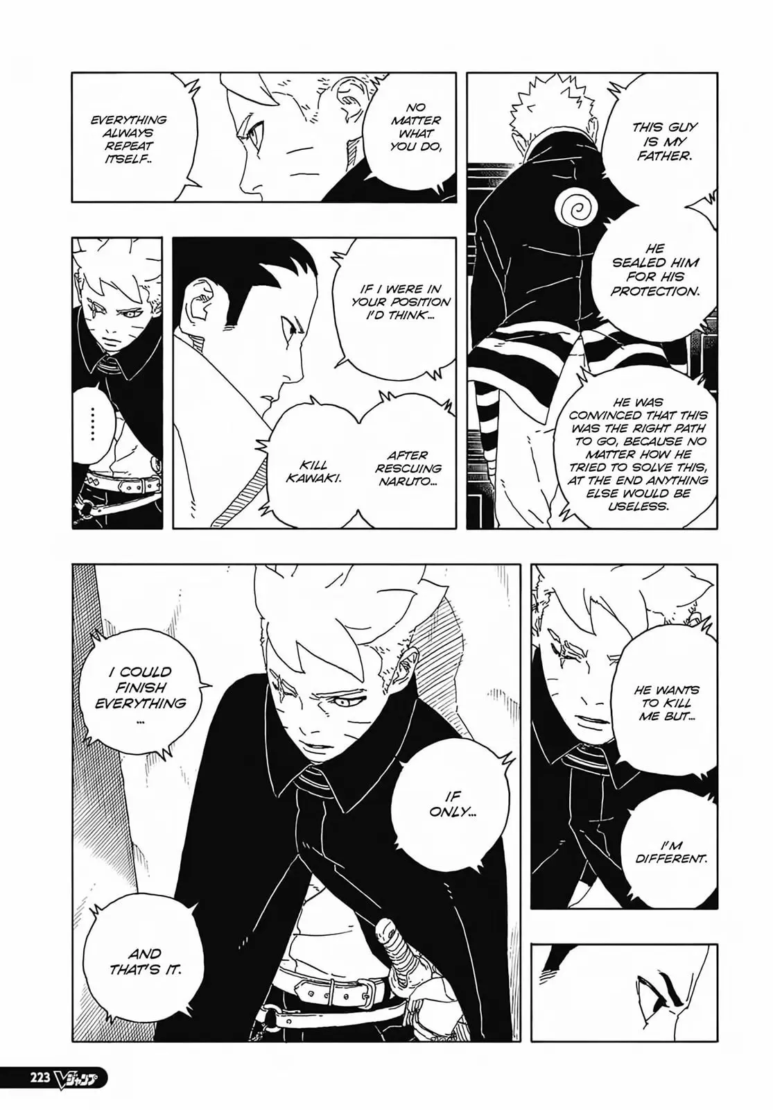 Boruto Two Blue Vortex Manga, chapter 7, page 37