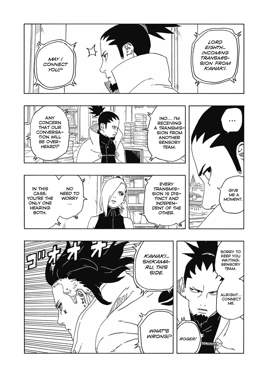Boruto Two Blue Vortex Manga, chapter 8, page 9