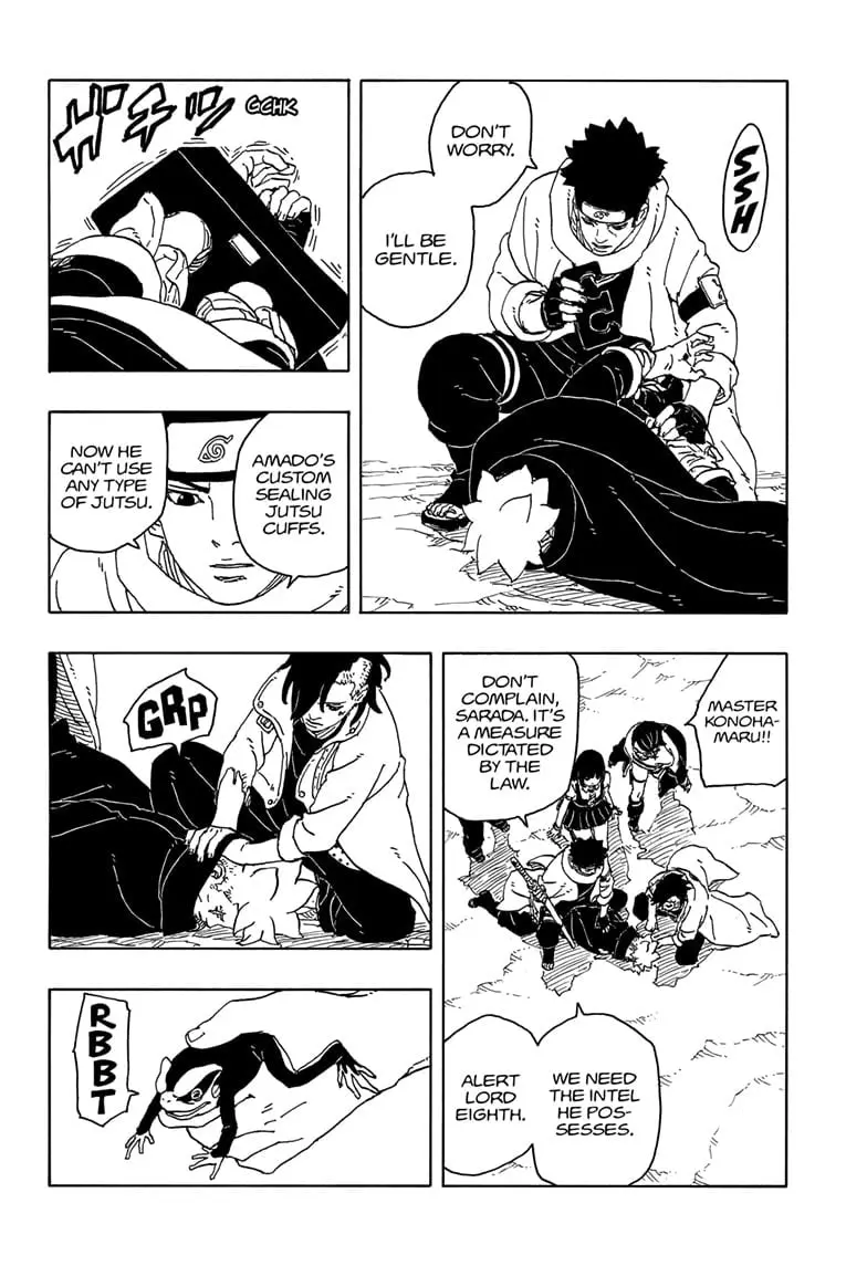 Boruto Two Blue Vortex Manga, chapter 13, page 37