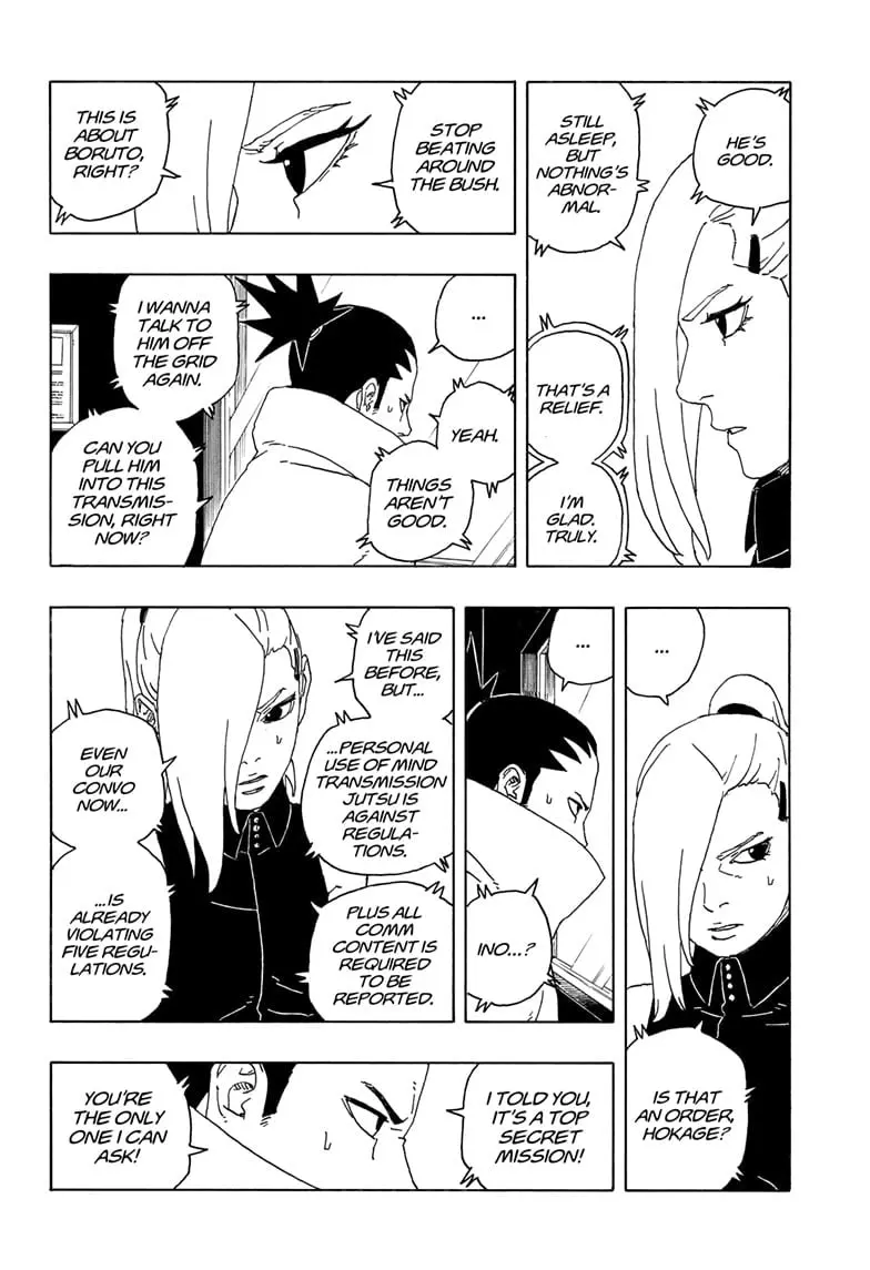 Boruto Two Blue Vortex Manga, chapter 14, page 22
