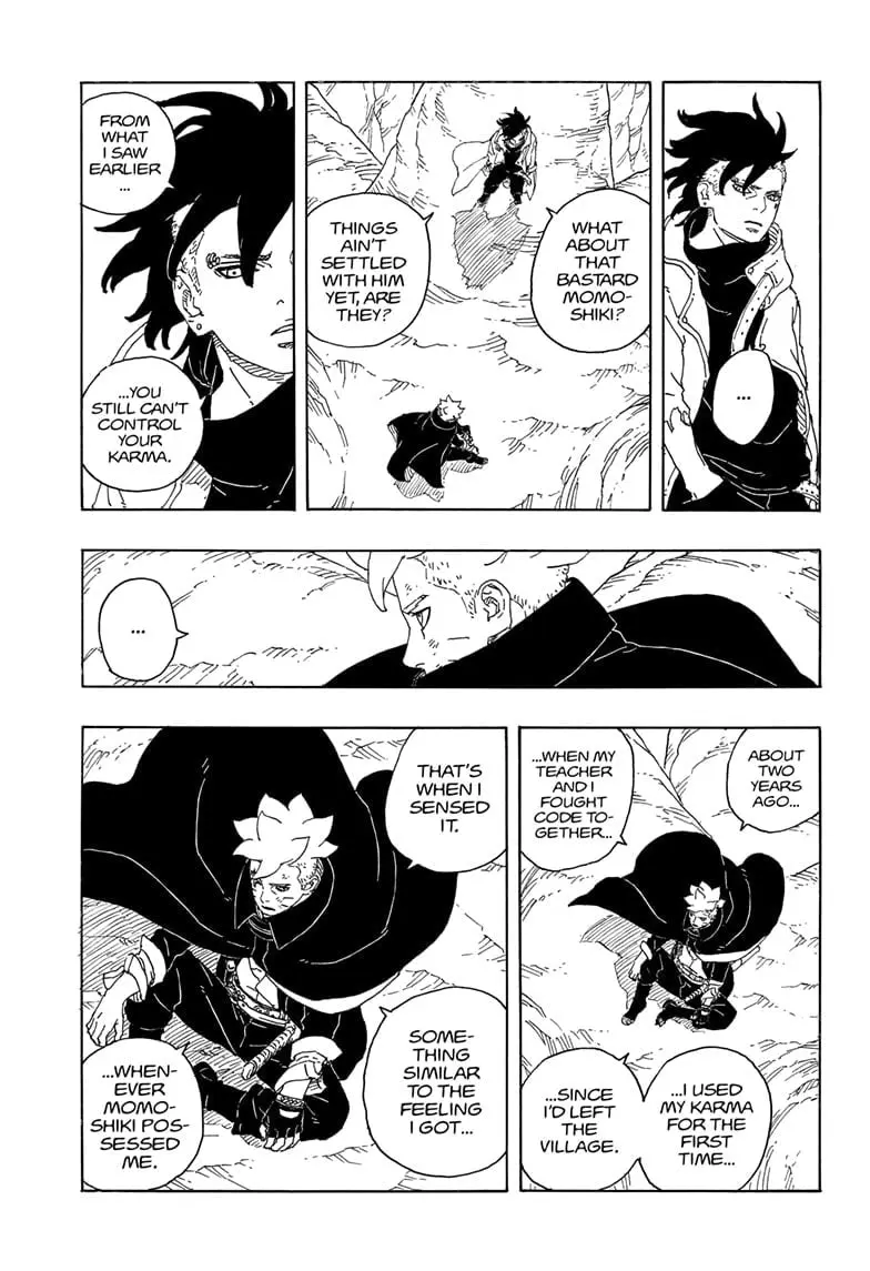 Boruto Two Blue Vortex Manga, chapter 15, page 33