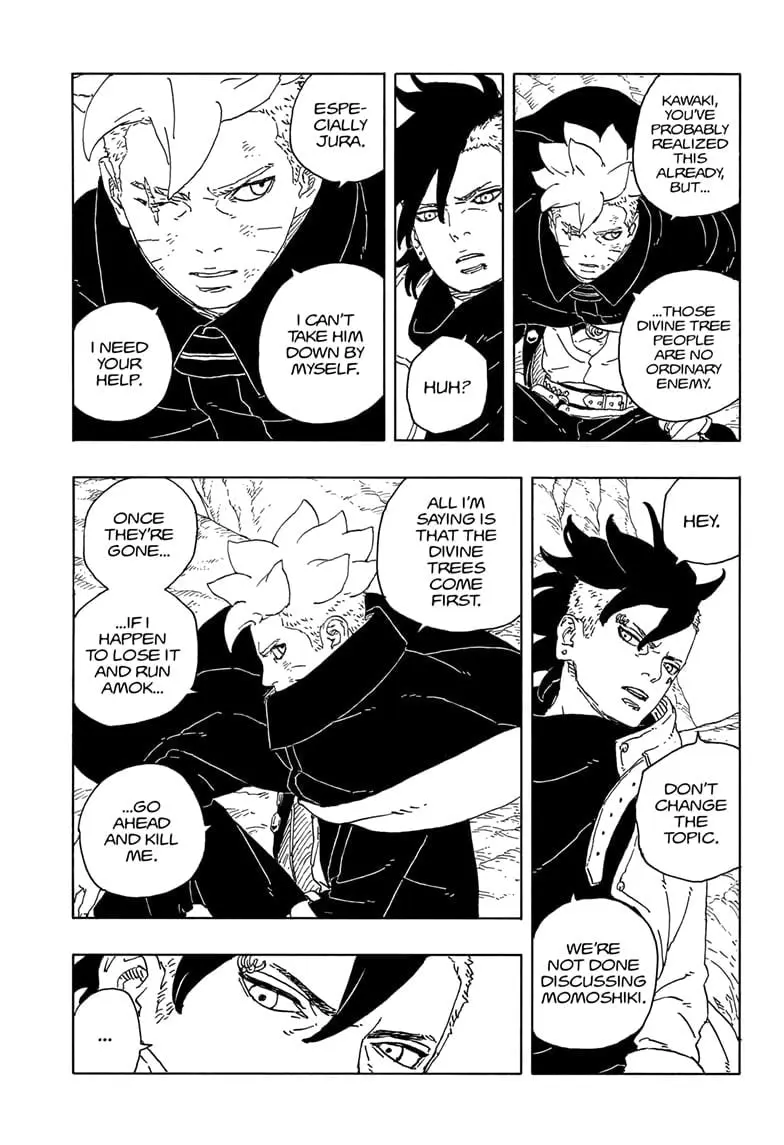 Boruto Two Blue Vortex Manga, chapter 15, page 35