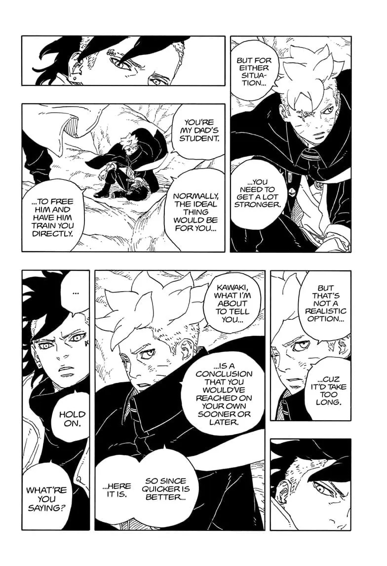 Boruto Two Blue Vortex Manga, chapter 15, page 36