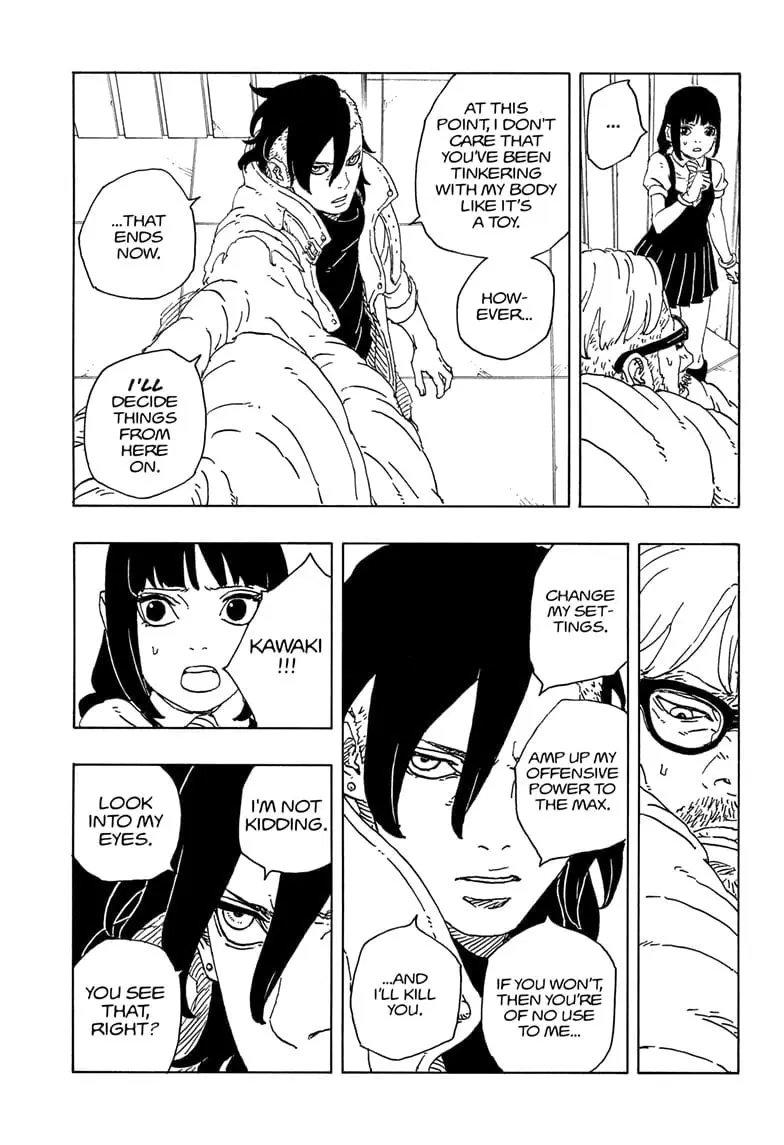 Boruto Two Blue Vortex Manga, chapter 18, page 5