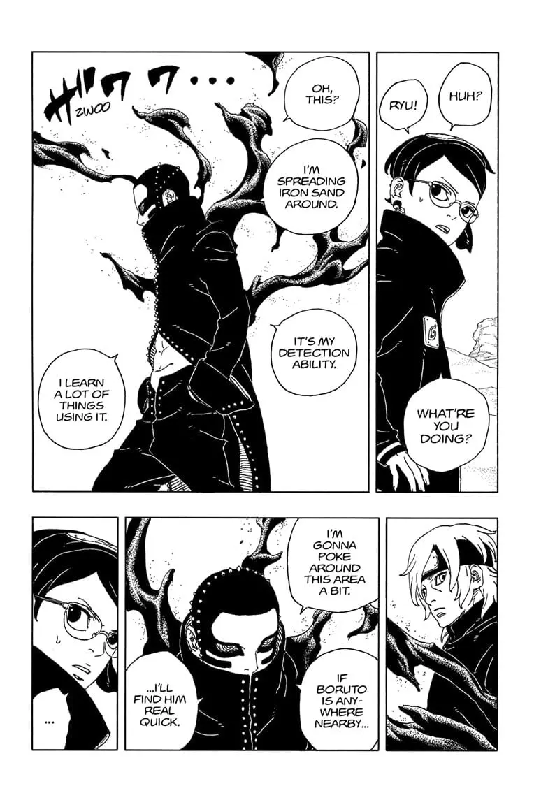 Boruto Two Blue Vortex Manga, chapter 18, page 14
