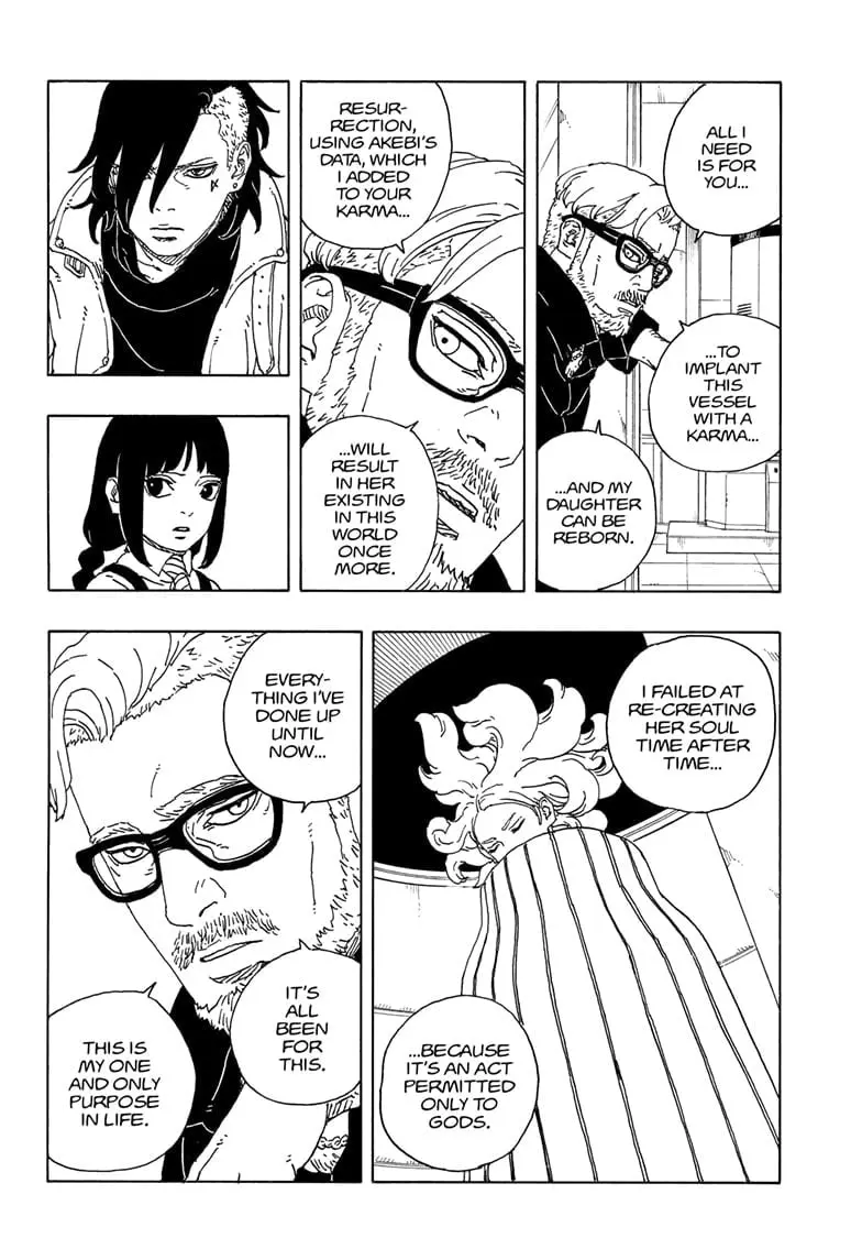 Boruto Two Blue Vortex Manga, chapter 18, page 22
