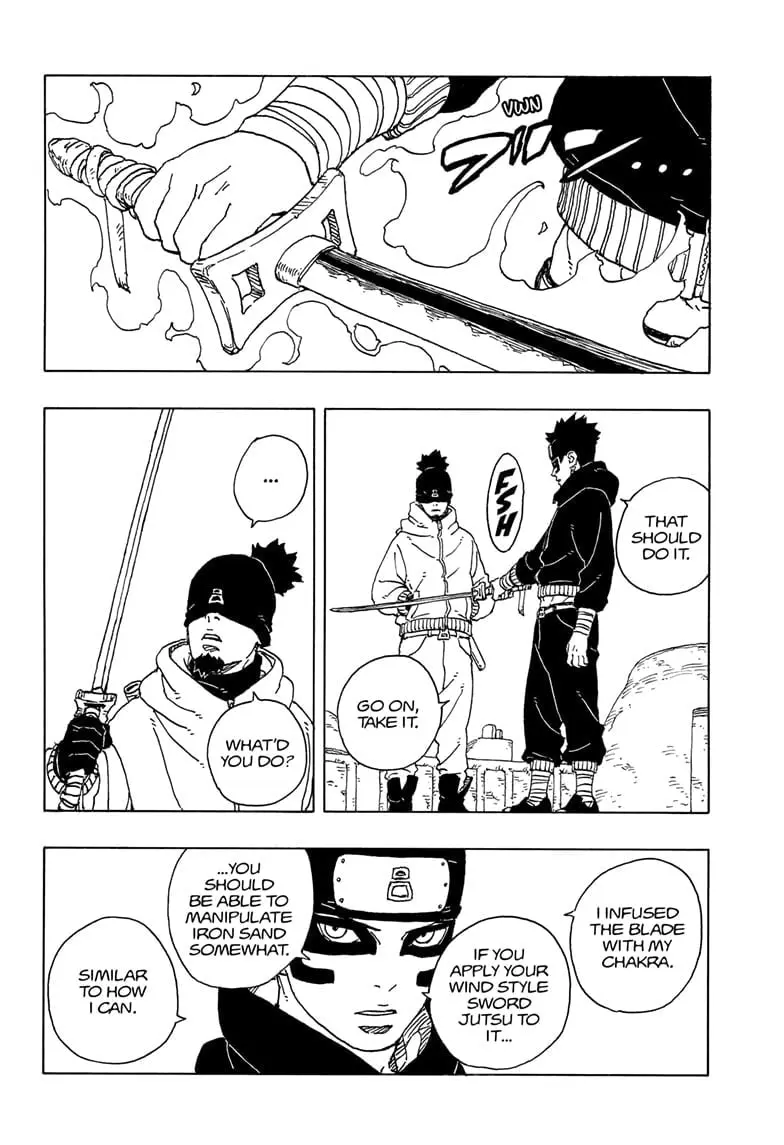 Boruto Two Blue Vortex Manga, chapter 19, page 2