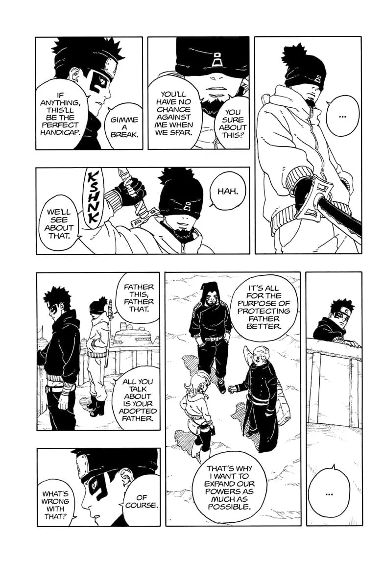 Boruto Two Blue Vortex Manga, chapter 19, page 3