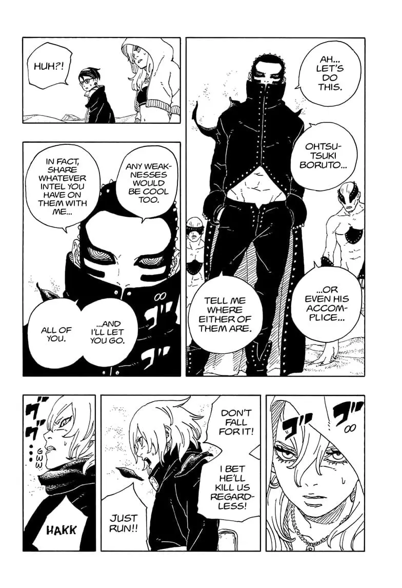 Boruto Two Blue Vortex Manga, chapter 20, page 12