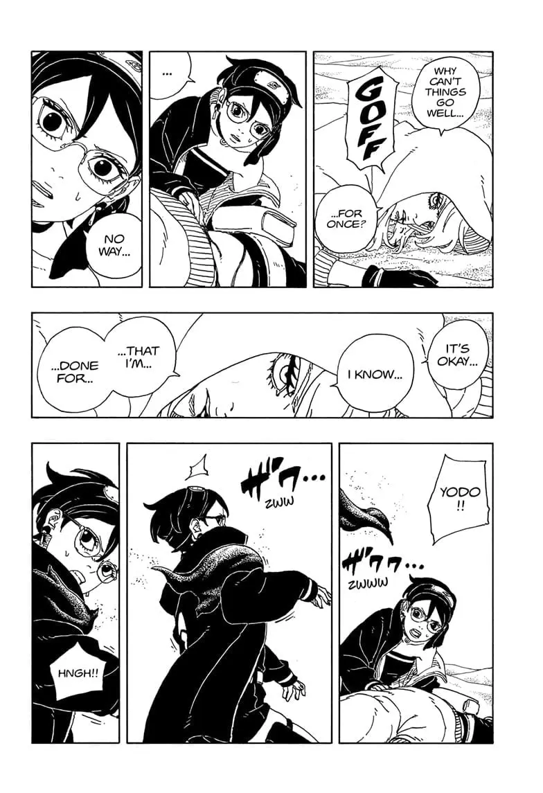 Boruto Two Blue Vortex Manga, chapter 20, page 32